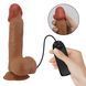 Вибратор на присоске BAILE - Beautiful Catoblepas Vibration 8.1" Brown, BW-008106ZR-1
