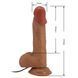 Вибратор на присоске BAILE - Beautiful Catoblepas Vibration 8.1" Brown, BW-008106ZR-1
