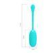 Виброяйцо серии Pretty Love - Kirk EGG Blue, BI-014654