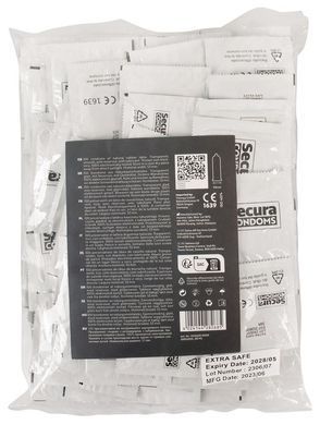 Презервативи підвищеної надійності для анального сексу Secura - Extra Safe, №100