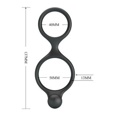 Ерекційне кільце Crazy Bull - Florian Silicone Cock Ring, BI-210232