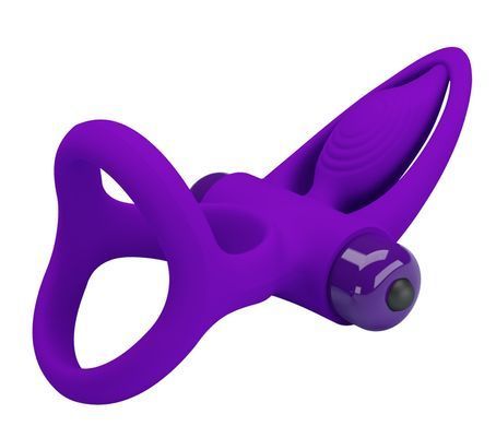 Эрекционное вибро кольцо Pretty Love - Vibration Cock Ring, 10 vibration functions, BI-210306
