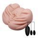 Мастурбатор с двойной вибрацией и двумя входами Crazy Bull - Realistic Vagina and Anal, BM-009022Z-1