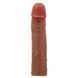 Удлиняющая насадка презерватив Pretty Love - Chelsea 8,9" Brown, BI-026272-1