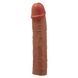Удлиняющая насадка презерватив Pretty Love - Chelsea 8,9" Brown, BI-026272-1