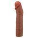 Удлиняющая насадка презерватив Pretty Love - Chelsea 8,9" Brown, BI-026272-1