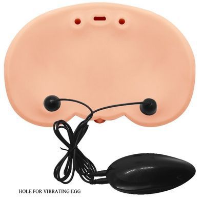 Мастурбатор вагина и анус с двойной вибрацией CRAZY BULL - Judy Vibrating, BM-009095Z-1