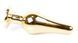 Анальний затор Boss Series - Jewellery Gold BUTT PLUG Dark Blue, BS6400068