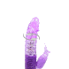 Вибратор с стимулятором клитора и ротацией BAILE - Chrisina PURPLE Vibration Rotation, BW-004106SY