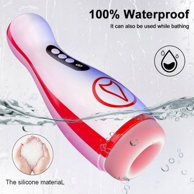 Автоматический интерактивный мастурбатор FOX - Vibrating Masturbation Cup , 7 Suction Power, 7 Vibration Setting, BS6300069