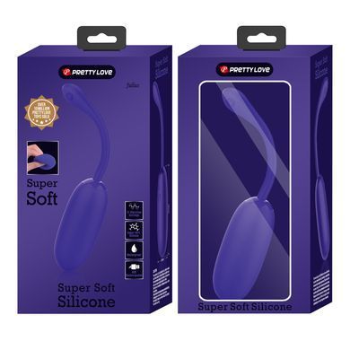 Віброяйце, що перезаряджається Pretty Love - Julius EGG Purple, BI-014653-3