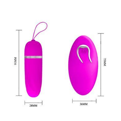 Віброяйце серії Pretty Love "DEBBY" BI-014405W