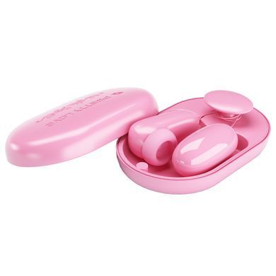 Вакуумный стимулятор с виброяйцом PRETTY LOVE - Magic Box Pink, BI-300055