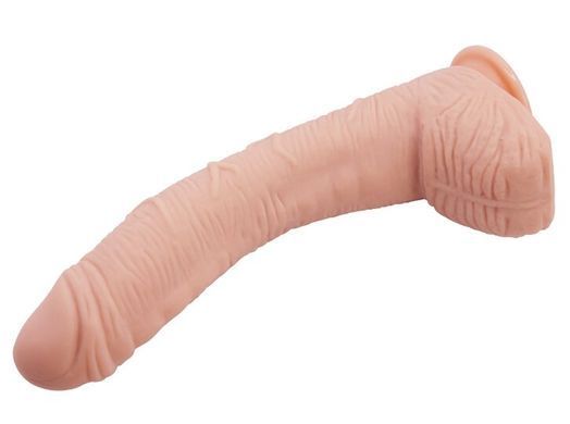 Фаллоимитатор на присоске Baile Beautiful ALEX 10.6'' Flesh, BW-008037NR