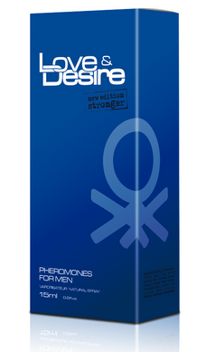 Туалетная вода с феромонами для мужчин Love & Desire for Men, 15 ml