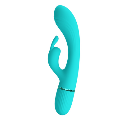 Вібромасажер для стимуляції точки G та клітора Pretty Love - Gcocco Light green, BW-500060-1