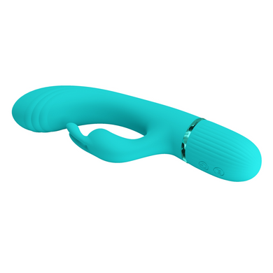 Вібромасажер для стимуляції точки G та клітора Pretty Love - Gcocco Light green, BW-500060-1