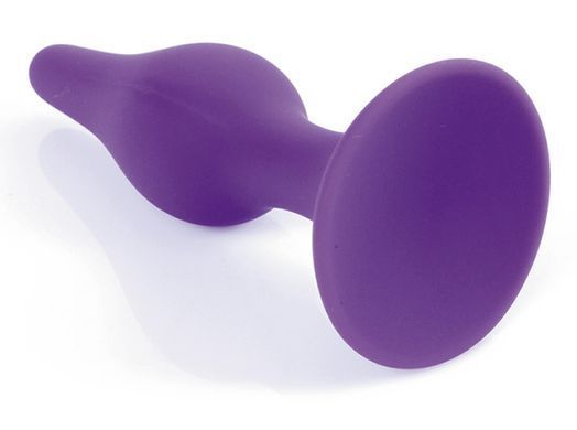 Анальный плаг Silicone Plug Purple - Large, BS6400090