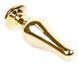 Анальний затор Boss Series - Jewellery Gold BUTT PLUG Purple, BS6400070