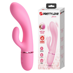 Вібромасажер для стимуляції точки G та клітора Pretty Love - Marski Pink, BW-500059