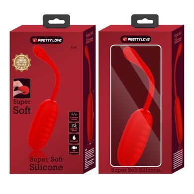 Віброяйце серії Pretty Love - Kirk EGG Red, BI-014654-2