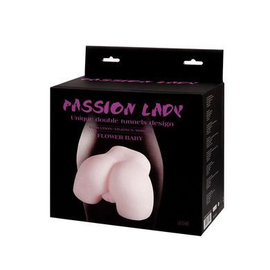 Мастурбатор Вагіна і анус з вібрацією "Passion Lady Flower Baby" BM-009175