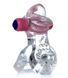 Эрекционное вибро кольцо BOSS - Tongue Vibro Cock Ring Clear, BS6700051