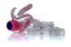 Эрекционное вибро кольцо BOSS - Tongue Vibro Cock Ring Clear, BS6700051