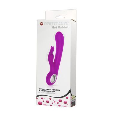 Вибромассажер с клиторальным отростком &laquo;Hot Rabbit&raquo; BI-014480