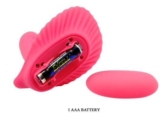 Вібробабочка з стимулятором клітора PRETTY LOVE - fancy clamshell, BI-014368