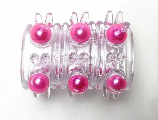 Насадка стимулююча AR028-01 Pink, (1 шт )