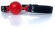 Кляп Fetish Boss Series - Ball Gag rubber Red 1, BS6100032