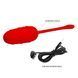 Віброяйце з рельєфним дизайном Pretty Love - MARINA EGG Red, BI-014708-2