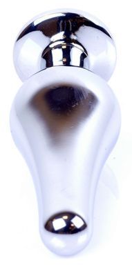Анальний затор Boss Series - Jewellery Silver BUTT PLUG Black, BS6400074