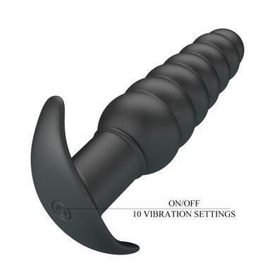 Анальний вібратор Pretty Love - Aeolis Vibrating Anal Plug, BI-040201