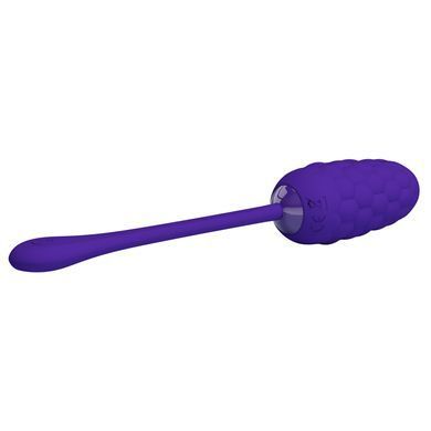 Віброяйце з рельєфним дизайном Pretty Love - MARINA EGG Purple, BI-014708-3