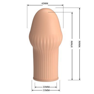 Насадка стимулирующая Pretty Love - Huel Skin, BI-026292