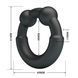Эрекционное кольцо Crazy Bull №15 - Meco super soft silicone, BI-210362
