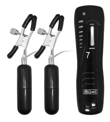 Вібростимулятор для грудей BAILE - Vibrating Nipple Clamps, BI-036020