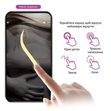 Вібромасажер серії Pretty Love - Billy APP Purple, BI-300051HP