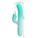 Пульсатор із кліторальним стимулятором Pretty Love - Gigi Light Green, 7 thumping functions 7 licking modes, BW-500035-4