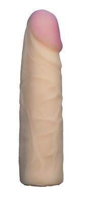 Насадка для страпона тілесна EGZO CIBERSKIN NSTR06 ( 18 см х 4,2 см )