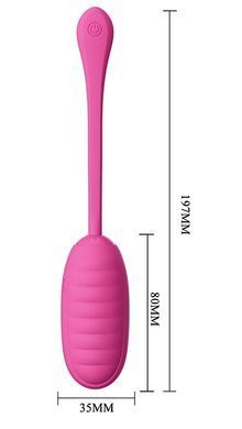 Виброяйцо управляемое смартфоном Pretty Love - Catalina Mobile APP remote control, BI-014654HP