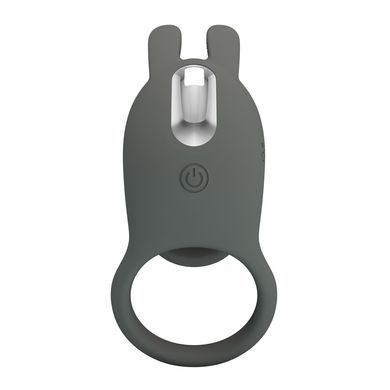 Насадка з вібрацією Pretty Love - MASTER RING GRAY, BI-210326-1