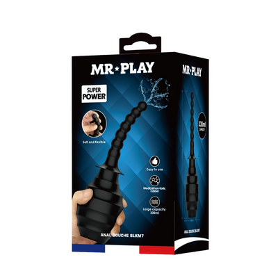 Анальний душ MR PLAY - Anal Douche BLKM7 (330 ml), QX-006MR