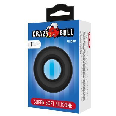Ерекційне кільце Crazy Bull - Urban super soft silicone, BI-210253