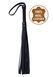 Флоггер из натуральной кожи Flirty Hard Leather - Dark Blue, BG-00003