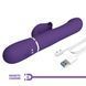 Вибромассажер с поступательным движением серии Pretty Love - Falin Twinkled Tenderness Dark Purple 7 vibration functions 4 rolling functions, BW-500012-2