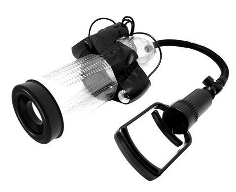 Вакуумна помпа з вібрацією Pretty Love - Penis Pump AleXander, BM-010066BPL