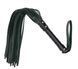Флоггер из натуральной кожи Flirty Hard Leather - Green, BG-00032